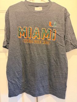 University of Miami Hurricanes Gray T-Shirt