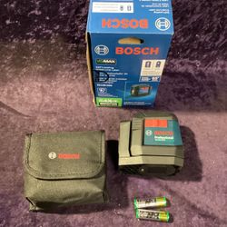 🧰🛠BOSCH 60ft. Dual Power Green Beam Self-Leveling Cross-Line Laser Level-NEW!-$80🧰🛠