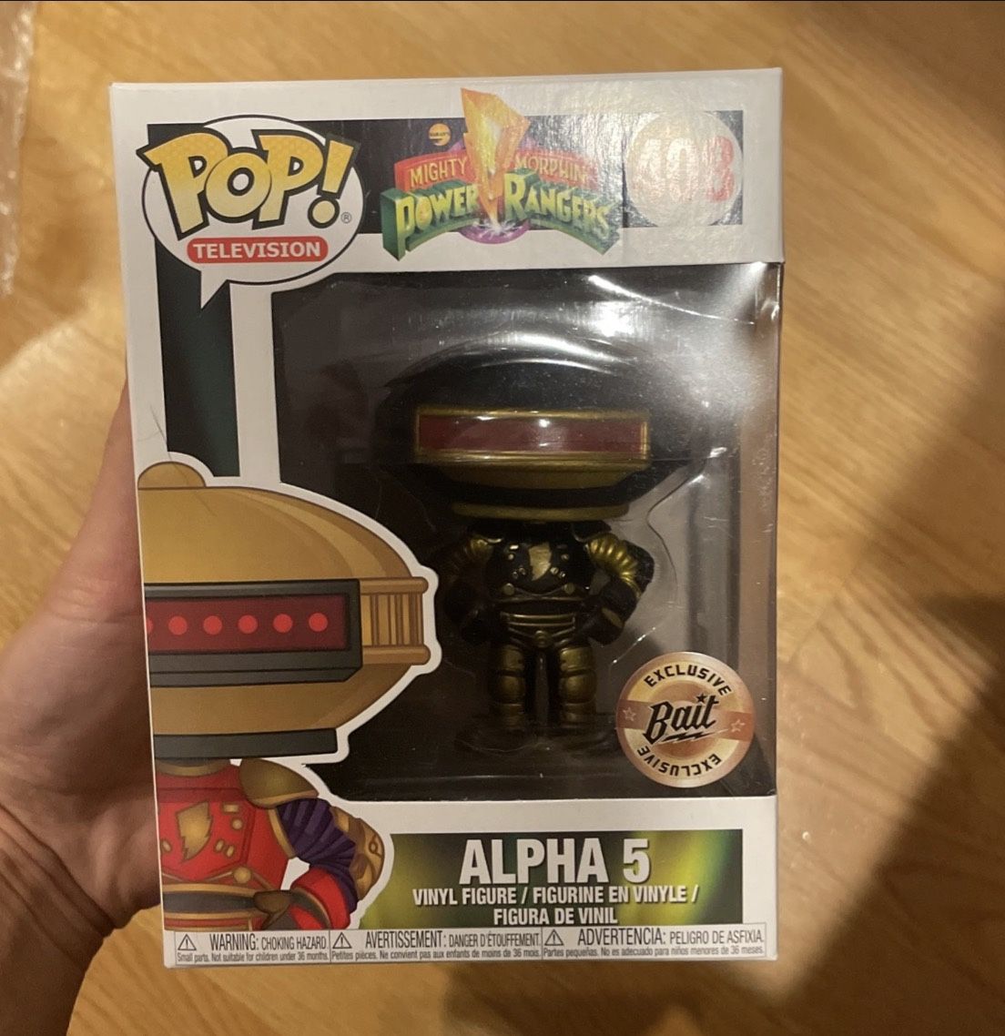 Alpha 5 Funko Pop Power Rangers BAIT Exclusive