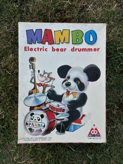 MAMBO Electric Bear Drummer!!!