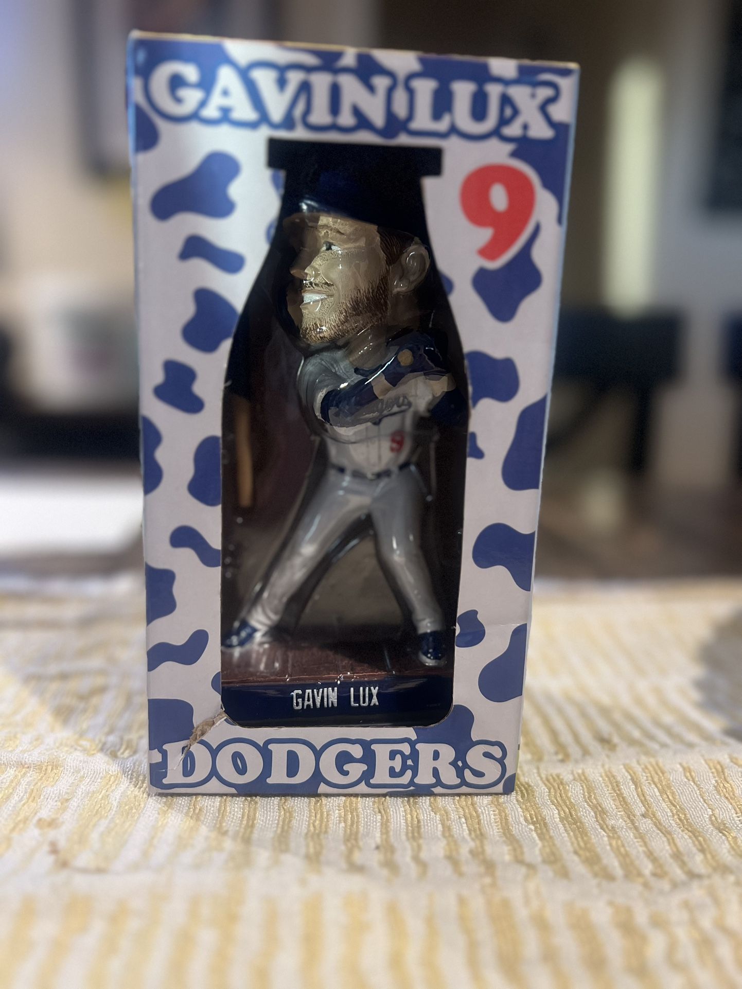Gavin Lux Dodgers bobblehead