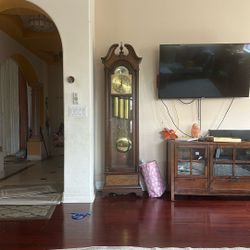 Very Gently Used Grandfather Clock 