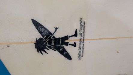 Surfboard midlength funboard