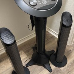 Karaoke Machine With 2 Microphones- Barely Used 