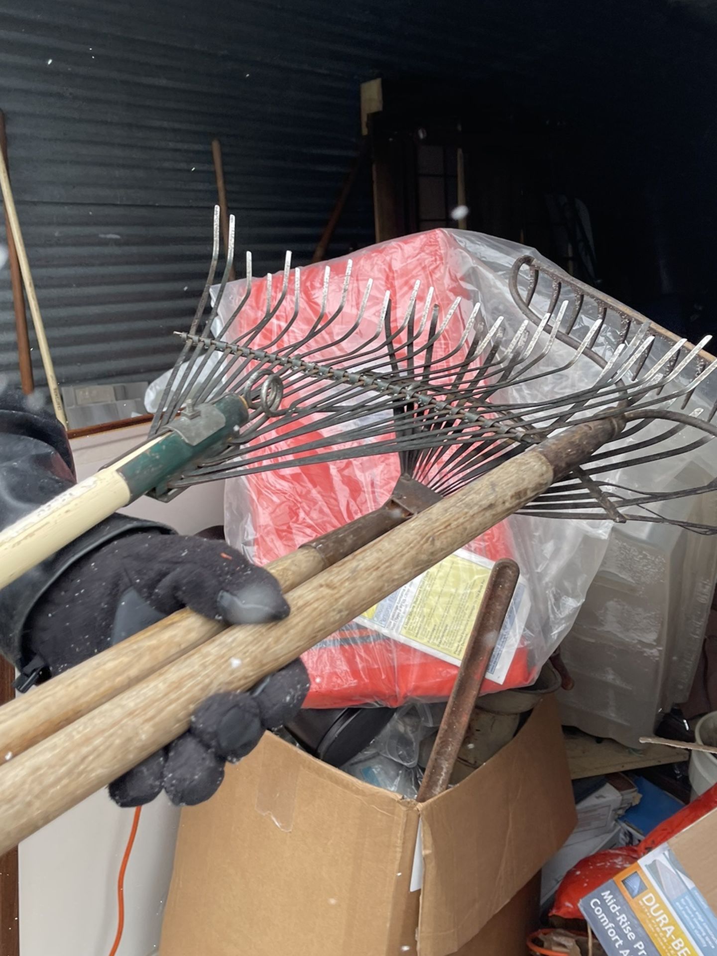 Rakes, Shovels Etc