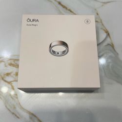 Brand New Oura Ring 4, Rose Gold sz8