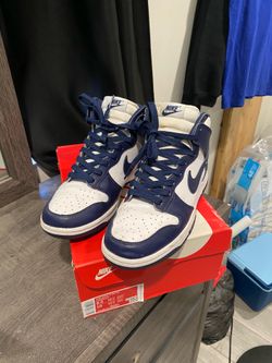 Nike Dunk High Midnight Navy Size 8.5 Men (Used)
