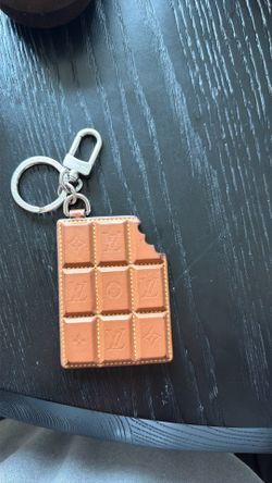 Chocolate Bar Louis Vuitton keychain