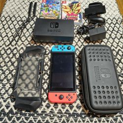 Great Nintendo switch bundle and 2 games