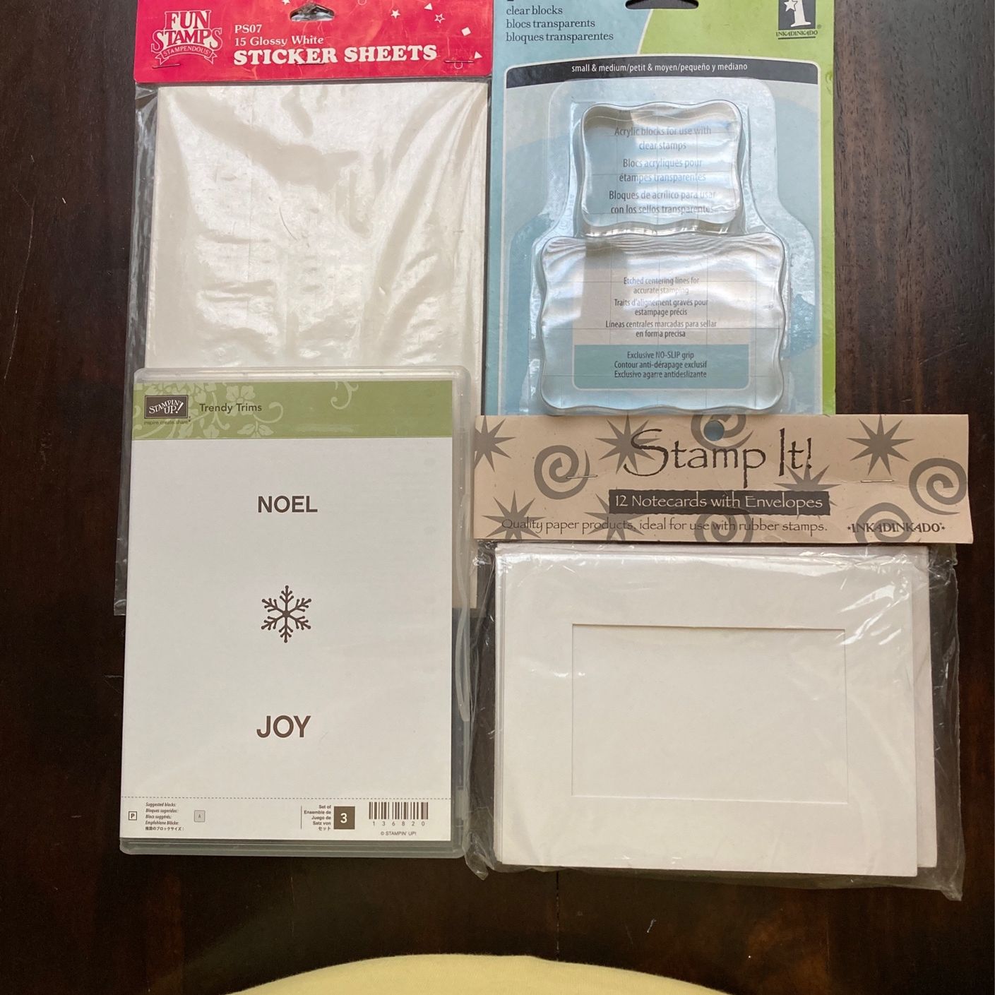 Ribber Stamp Card Making Set