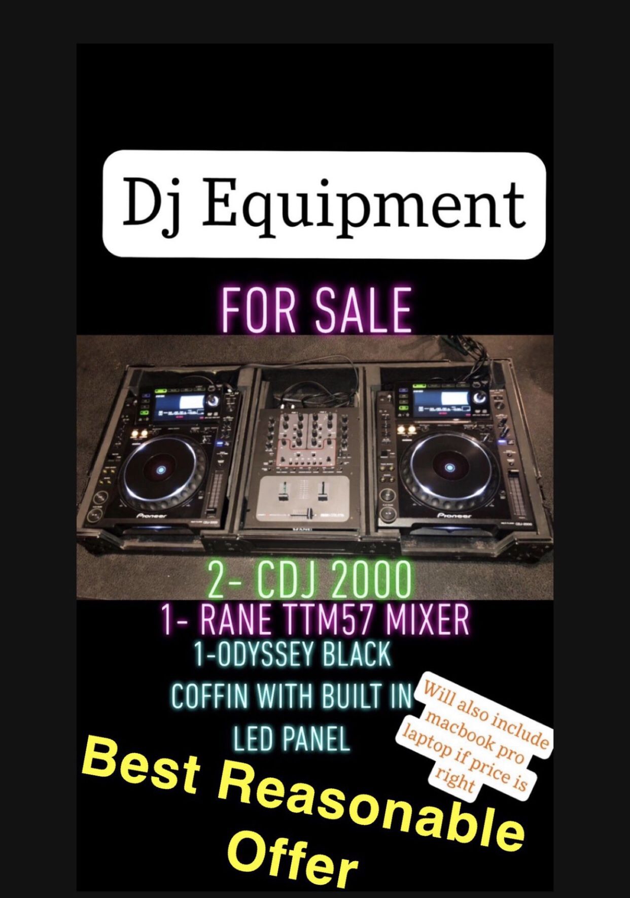 Dj Equipment $2200