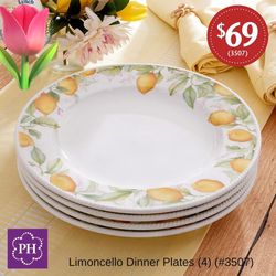 PLATOS GRANDES LIMONCELLO DE PRINCESS HOUSE 🌼🌼🌼