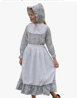 Revolutionary War Colonial Dress 11-12 Yrs