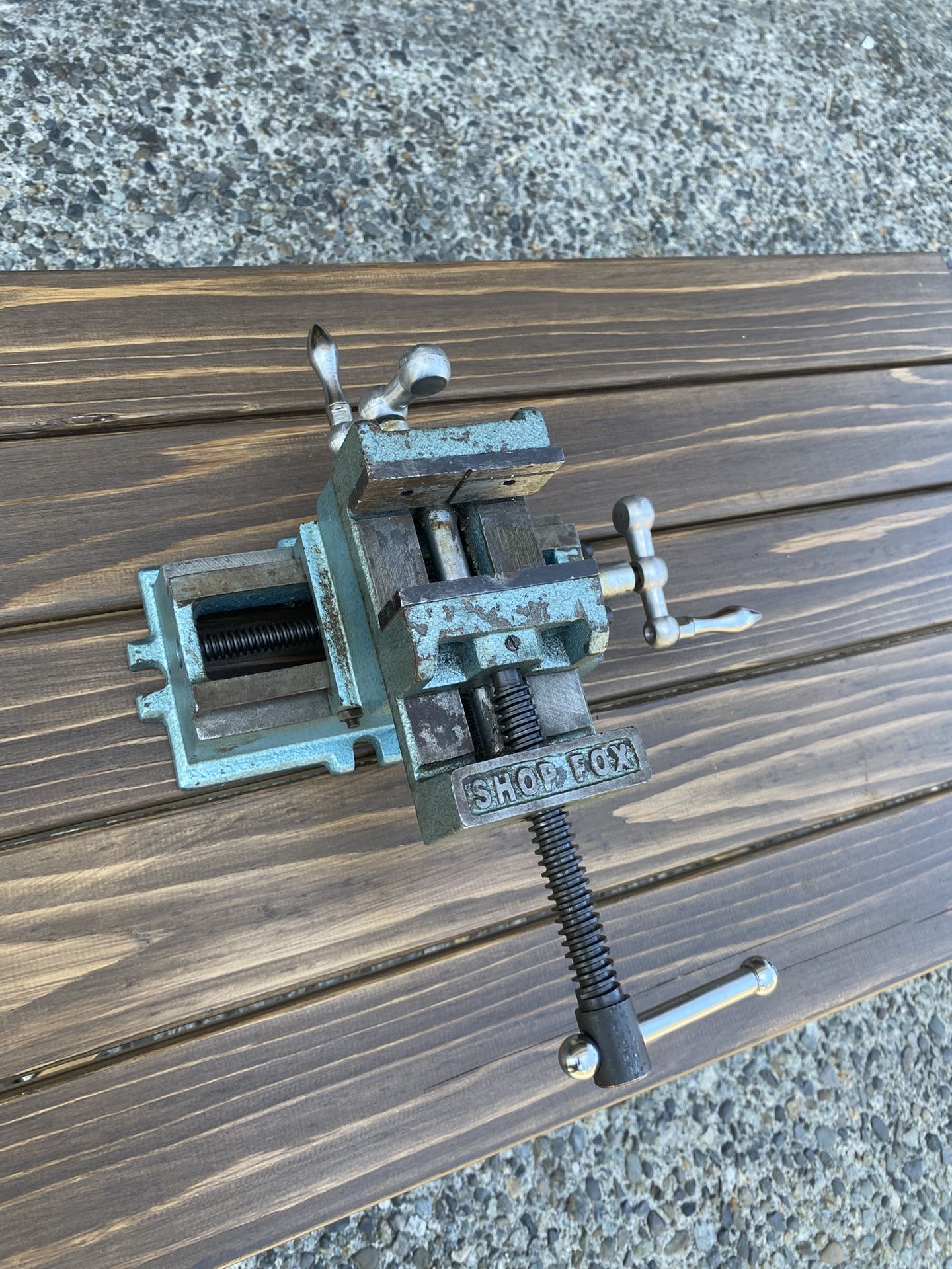 Cross Sliding Vise
