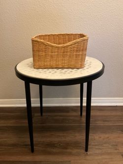 Woven Rattan Basket