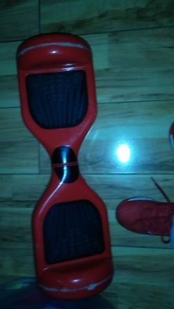 Red hovarboard