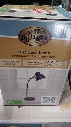 Small LED desk lamp