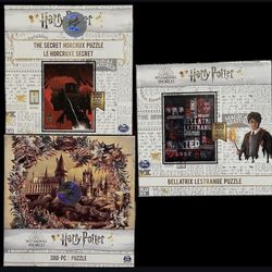 NEW HARRY POTTER PUZZLES