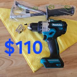 $110 New 2-speed Makita Hammer Drill 18-Volt (Tool-Only) model XPH14Z