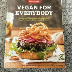 America's Test Kitchen "Vegan for Everybody" Cookbook  Brand New