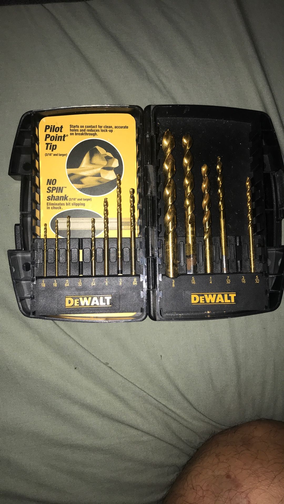 Pilot Point Drill Set