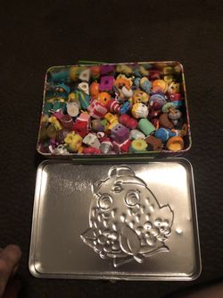 Shopkins 100 total in tin