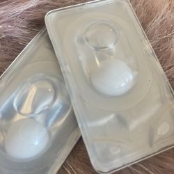 Contact Lens, Blind White, Pupilentes