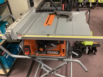 RIDGID Corded 10” Rolling Table Saw $420