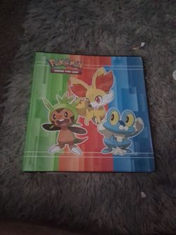 Pokémon binder full of basic cards