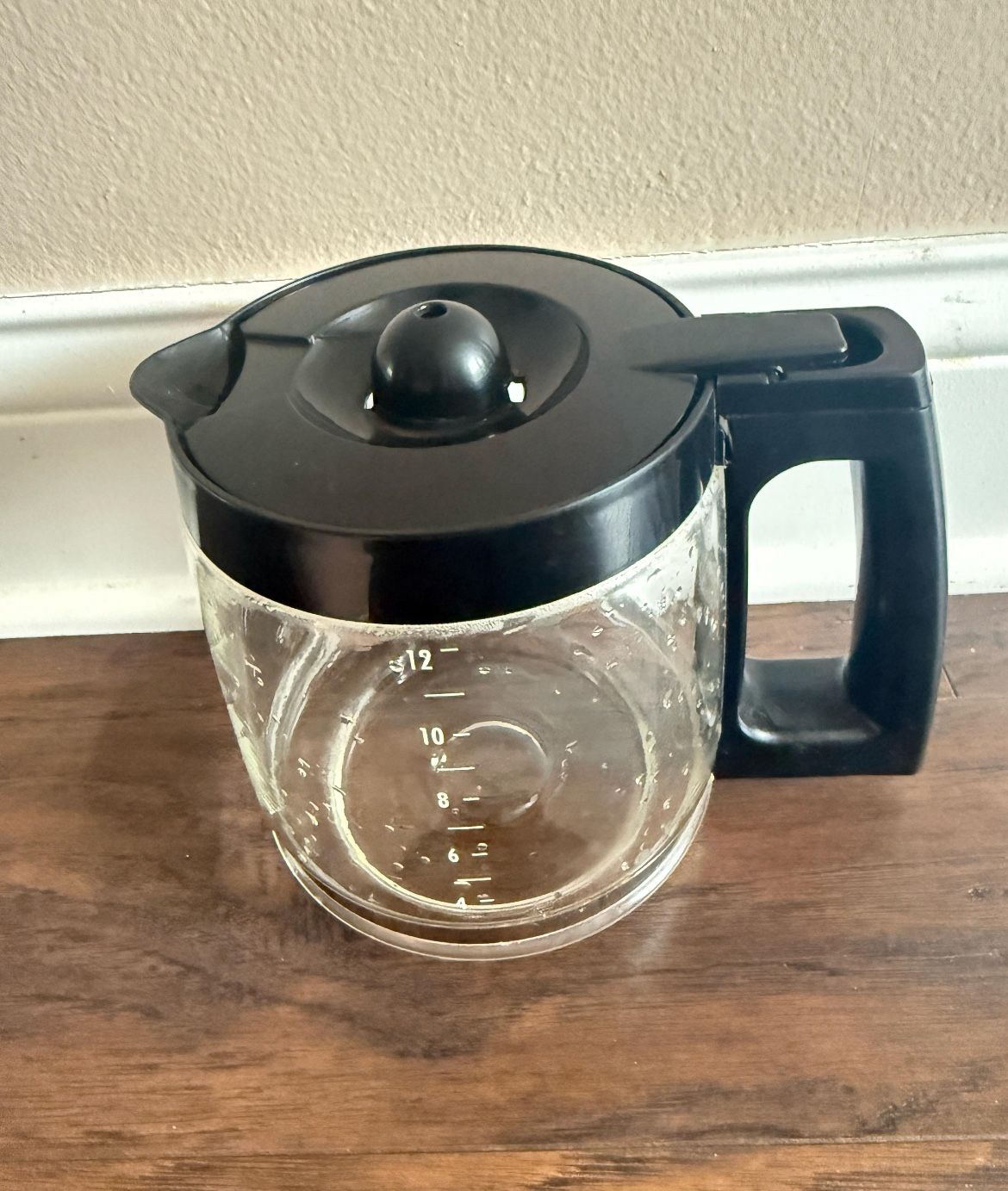 Replacement 12-Cup Glass Carafe for Cuisinart Coffee Maker