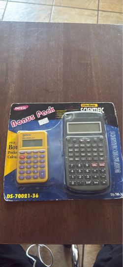 Datexx Bonus Pack Scientific & Pocket Calculator Set