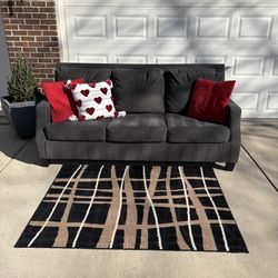 Free Delivery! Comfortable Gray Couch