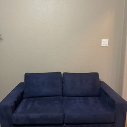 Small Blue Couch 
