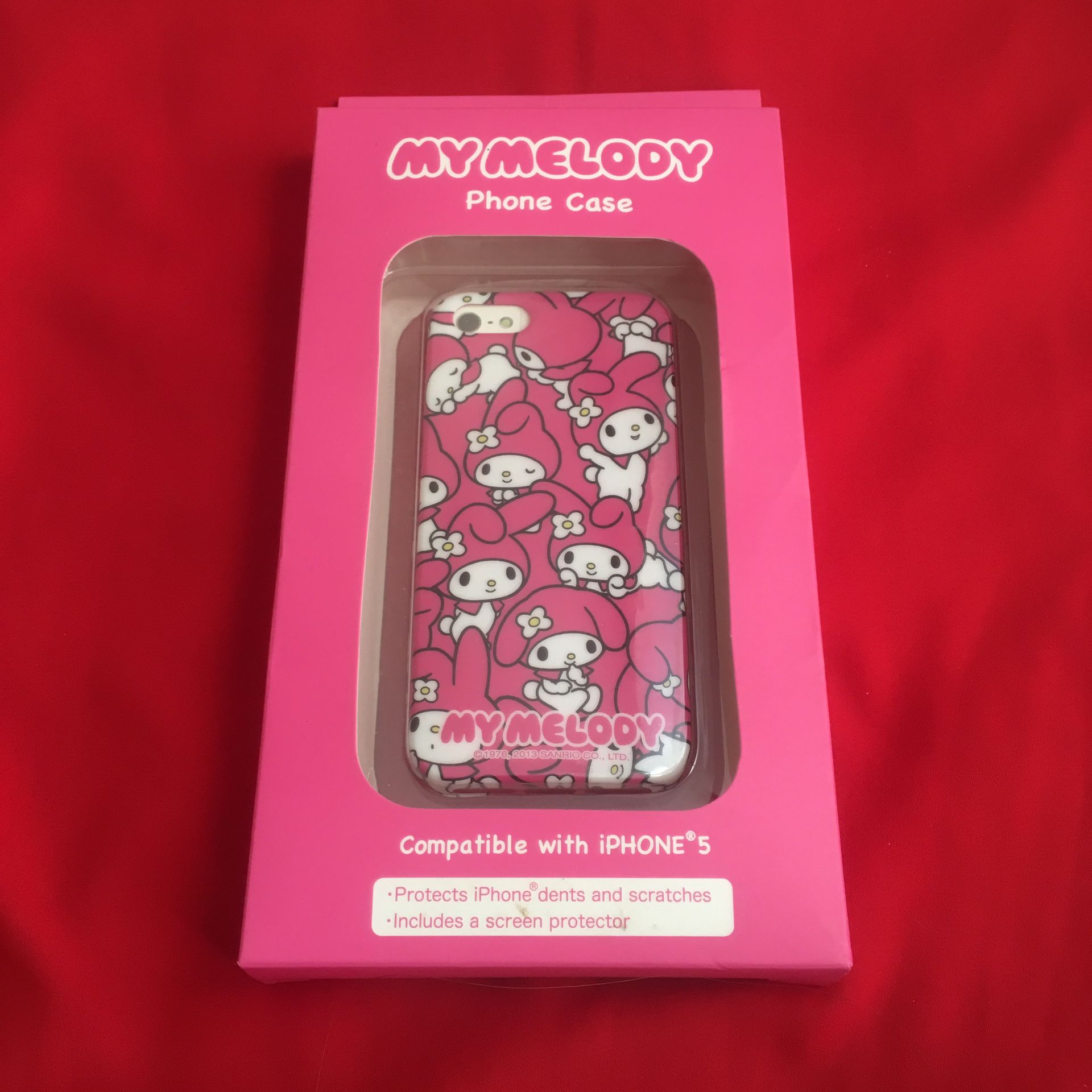 iPhone Sanrio Case Pink Bunny Tokidoki My Melody Protective Phone Defender Case iPhone 5 SE 5S 5C White Cat School Hello Kitty