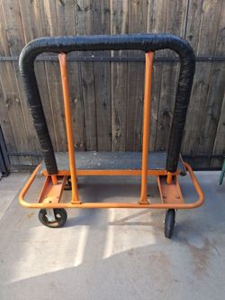 Heavy  duty construction metal cart.