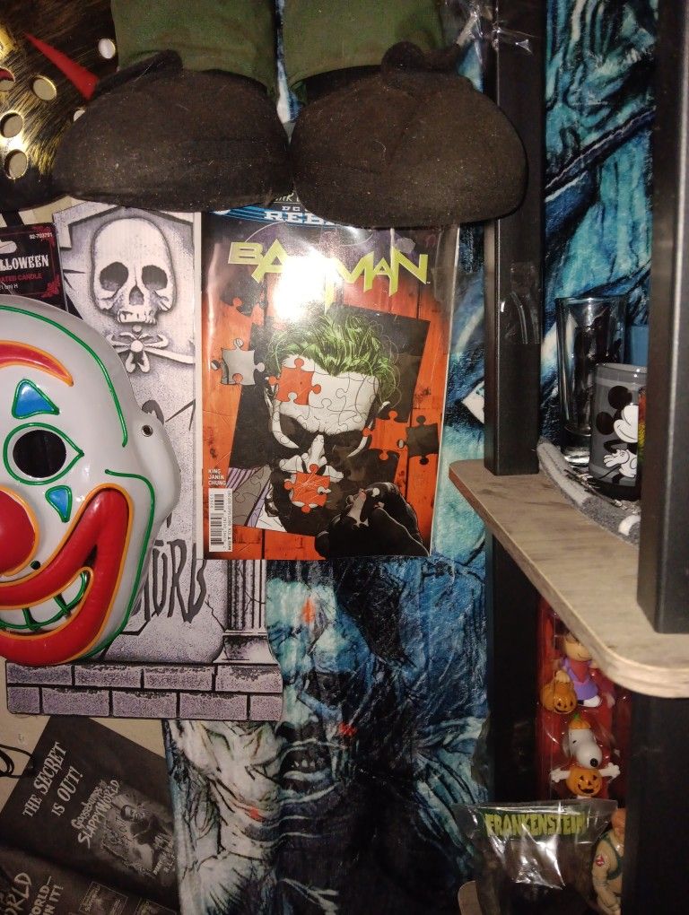 Batman and
Joker comic Book