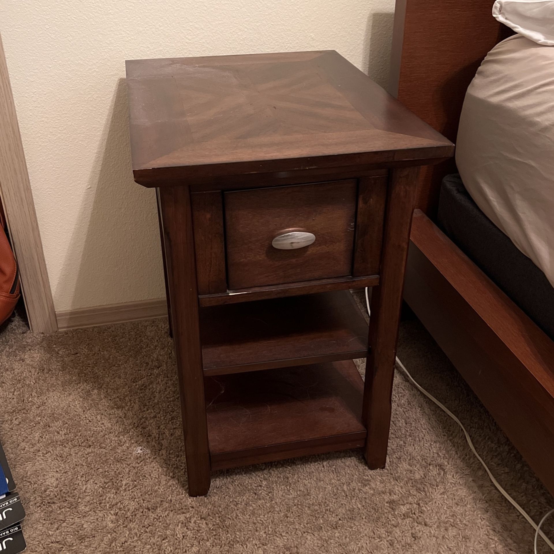 Wooden Bed Side Table