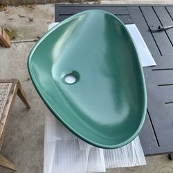 Vanity Sink Vessel. Bathroom Sink Bowl 