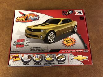 Cast $ Paint Krazy Cars Camaro