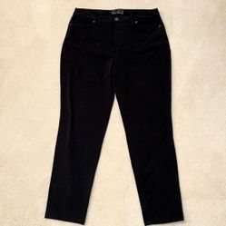 Nike Dri-Fit Slim Fit Black Pants. Size M/10 