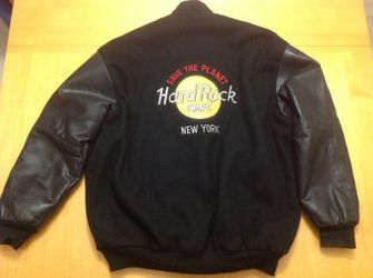 Nice Hard Rock Leather / Suede Jacket
