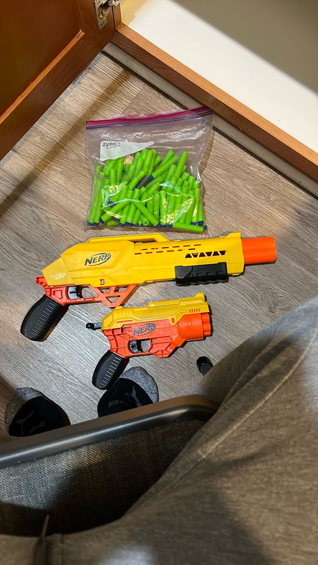 Two Nerf Guns