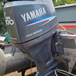Yamaha 100hp four stoke motor