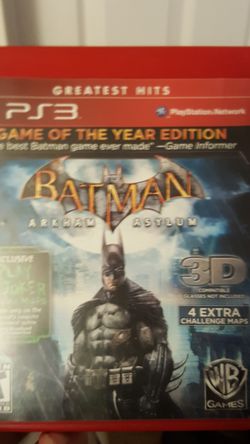 Batman ps3 game