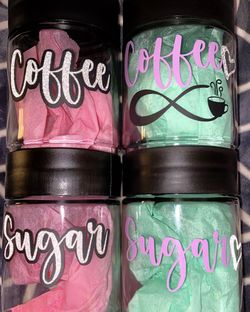 Coffee And Sugar Container Set