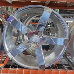 🔥 20x8.5 5x108 USED CHROME WHEELS – 2013-2020 FORD FUSION 🔥