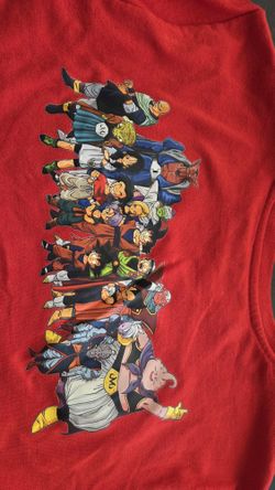 Red T Shirt Dragon Ball. M