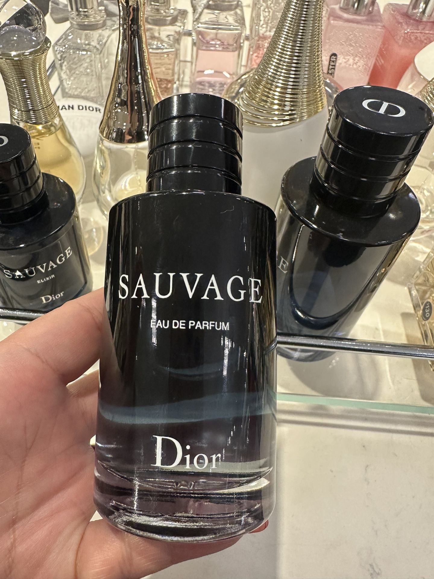 Dior Sauvage cologne, new: