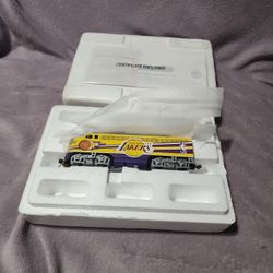 Bachmann Hawthorne Village HO Scale LA Las Angeles Lakers NBA Locomotive Train