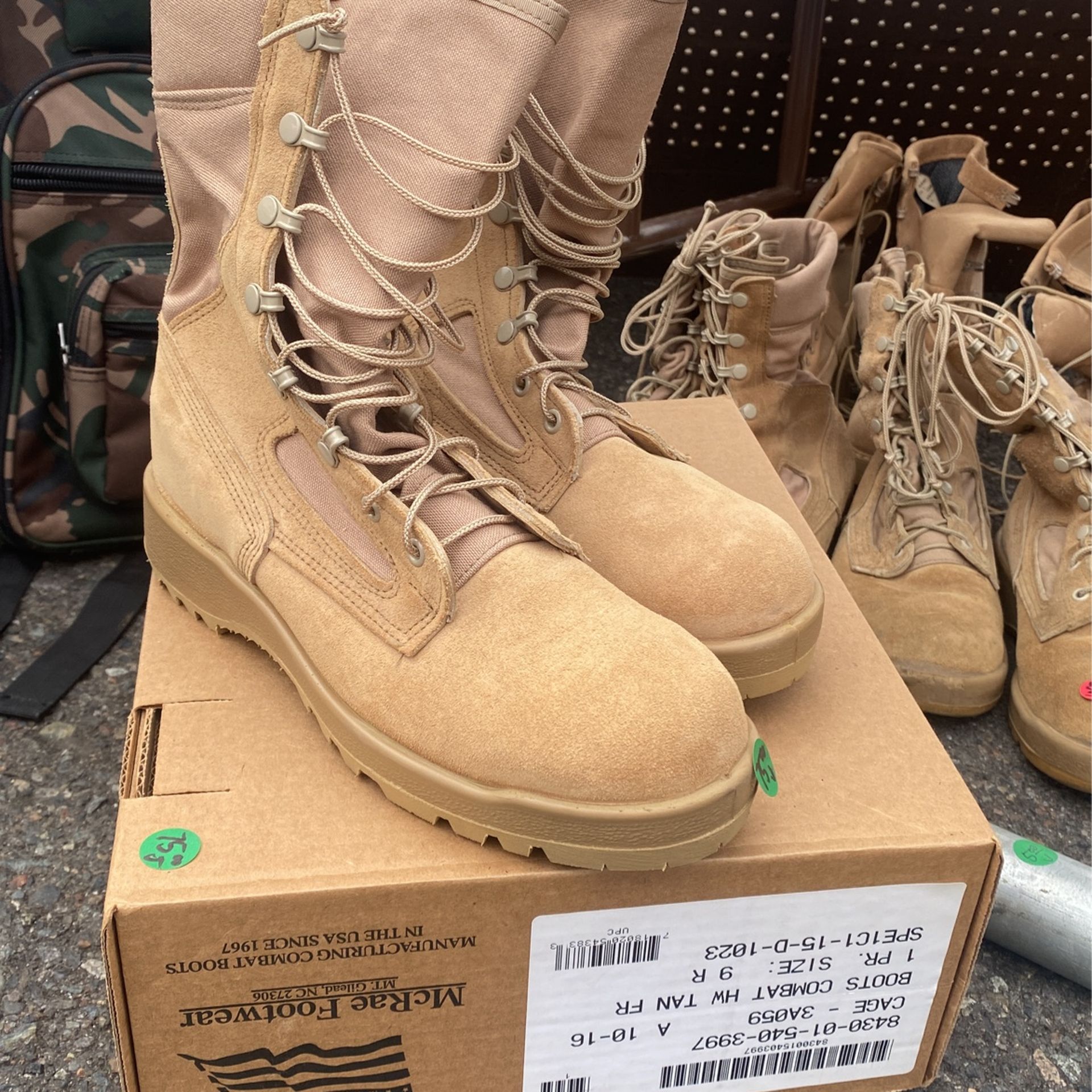 McRae Footwear Army Boots